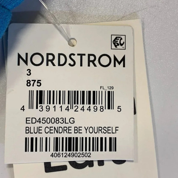 Open Edit Kids' Side Ruffle Shorts In Blue Cendre Be Yourself Size 3 NWT - Picture 7 of 12